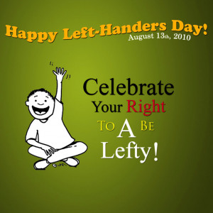 Happy Left-Handers Day by mohsaas