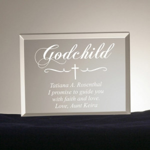 Godchild Keepsake Plaque