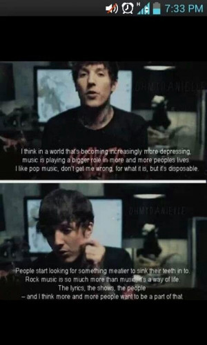 Oliver Sykes of Bring Me The Horizon Music, Oli Sykes Quotes, Band ...