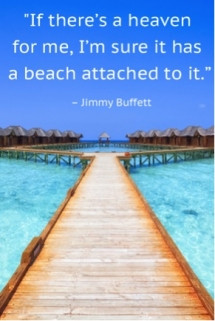 Jimmy Buffett beach quote - Sayings that keep me sane