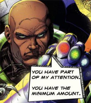 You Know What Lex Luthor Thinks Is Cool? A Billion Dollars