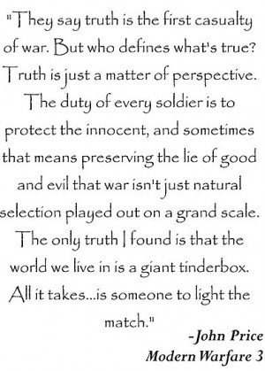 TheMagicBoy891 › Portfolio › Modern Warfare 3 Captain Price Quote