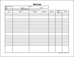 Free Mileage Log Sheet