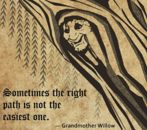 Pocahontas Quotes Grandmother Willow Grandmother willow quote from