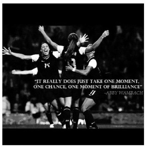... Wambach Quotes, Usa Soccer, Abby Wambach Quotes, Soccer Girls