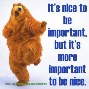 Images nice to be important picture quotes image sayings
