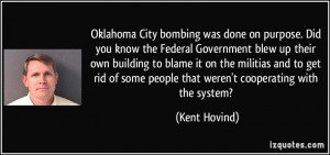 Oklahoma City bombing was done on purpose. Did you know the Federal ...
