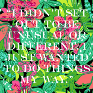 Lilly Pulitzer quotes