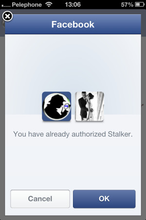 FB Stalker - screenshot