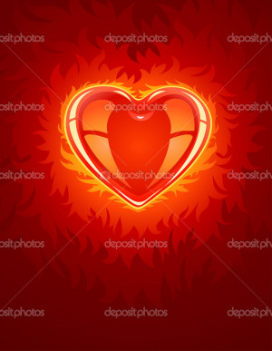 Burning Lovely Heart