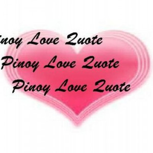 Pinoy Love Quote