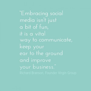 Richard Branson, Virgin Group Founder, on Social Media