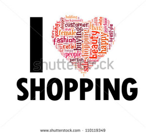 love shopping i love shopping i love shopping i love shopping vector