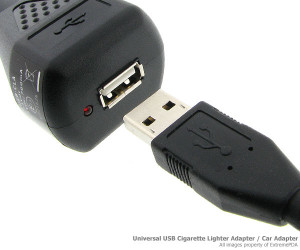 Cigarette Lighter USB Adapter