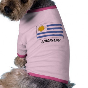 Uruguay Flag Dog Clothes