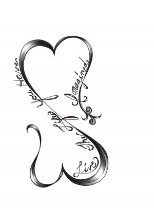 Double Heart Tattoo by Kingdom-hearts-ink
