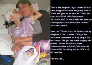 Think those who oppose Obamacare so vehemently still would if this was ...