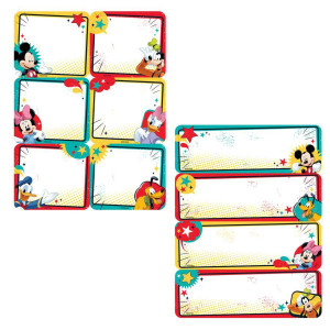 Mickey Mouse Nametags & Labels