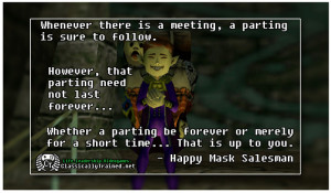 majora's mask quotes happy mask salesman