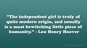 24 Powerful Independent Girl Quotes