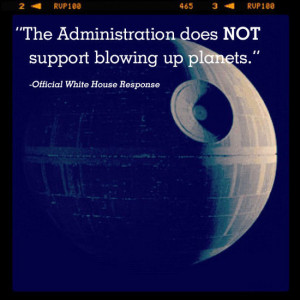 White House Response to Death Star Petition