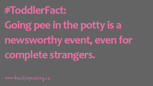 toddlers, potty-training, parenting, funny, #toddlerfact