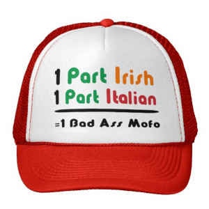 Funny Irish Italian Hat