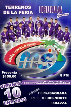Banda MS y Banda Tierra Sagrada en Iguala Guerrero