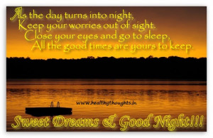 good night wishes-sweet dreams-dusk