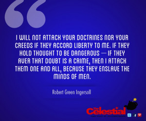 Robert Green Ingersoll atheist quote