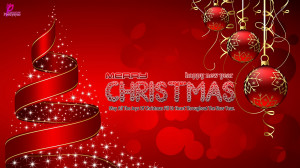 Merry Christmas Wishes eCead with Happy New Year Holidays Beautiful ...