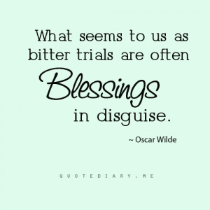 Blessings in Disguise
