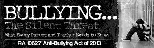 ... acts of bullying in their institutions throughout the country