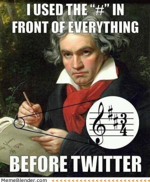 hipster beethoven before twitter