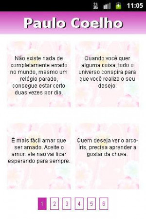 Frases de Paulo coelho - screenshot