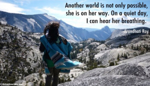 Voluntourista -- Arundhati Roy quote