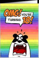 OMG! you’re turning 18! card - Product #202670