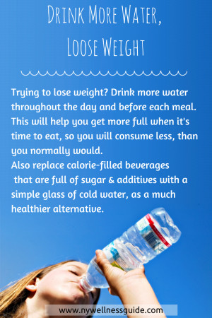 Drink More Water, Loose Weight