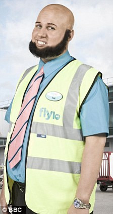 Stereotypes: Lucas as 'Flylo' worker Taaj (left) and Walliams as ...