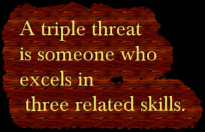 what is a triple threat margaret minnicks what is a triple threat ...