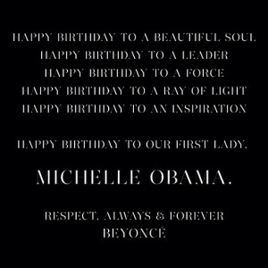 short and touching poem. In the birthday celebration mood Michelle ...