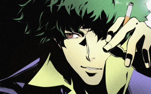 Tags: Anime, Cowboy Bebop, Spike Spiegel, Smoke, Cigarette