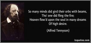 So many minds did gird their orbs with beams, Tho' one did fling the ...