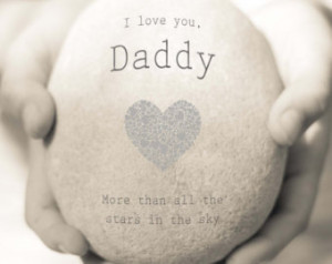 Pregnancy Quotes For Dad Daddy print, daddy quote
