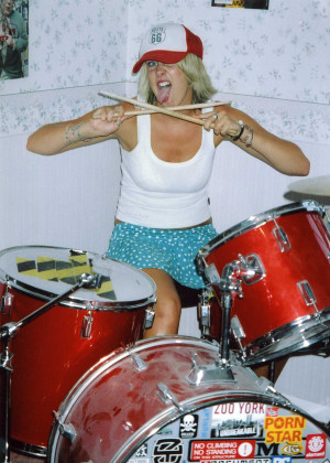 Sexy drummer Image