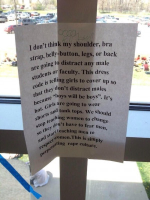 To All the Young Women Protesting Against Their School Dress Codes ...