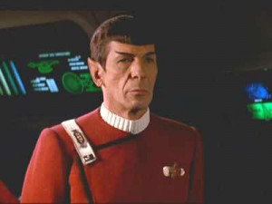Lunt's World: Mr. Spock: Quote for May 11, 2009
