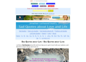 sad quotes about life sad quotes about love let these sad quotes about ...