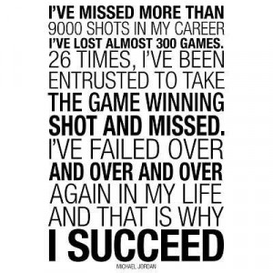 12x18) Michael Jordan Why I Succeed Quote Motivational Indoor/Outdoor ...