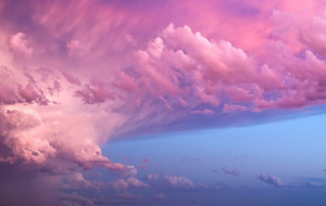pink sky